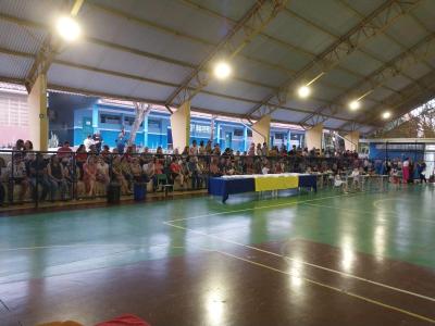 Noite de AutÃ³grafos dos alunos do Jardim 2 da Escola AluÃ­sio Maier foi um verdadeiro sucesso